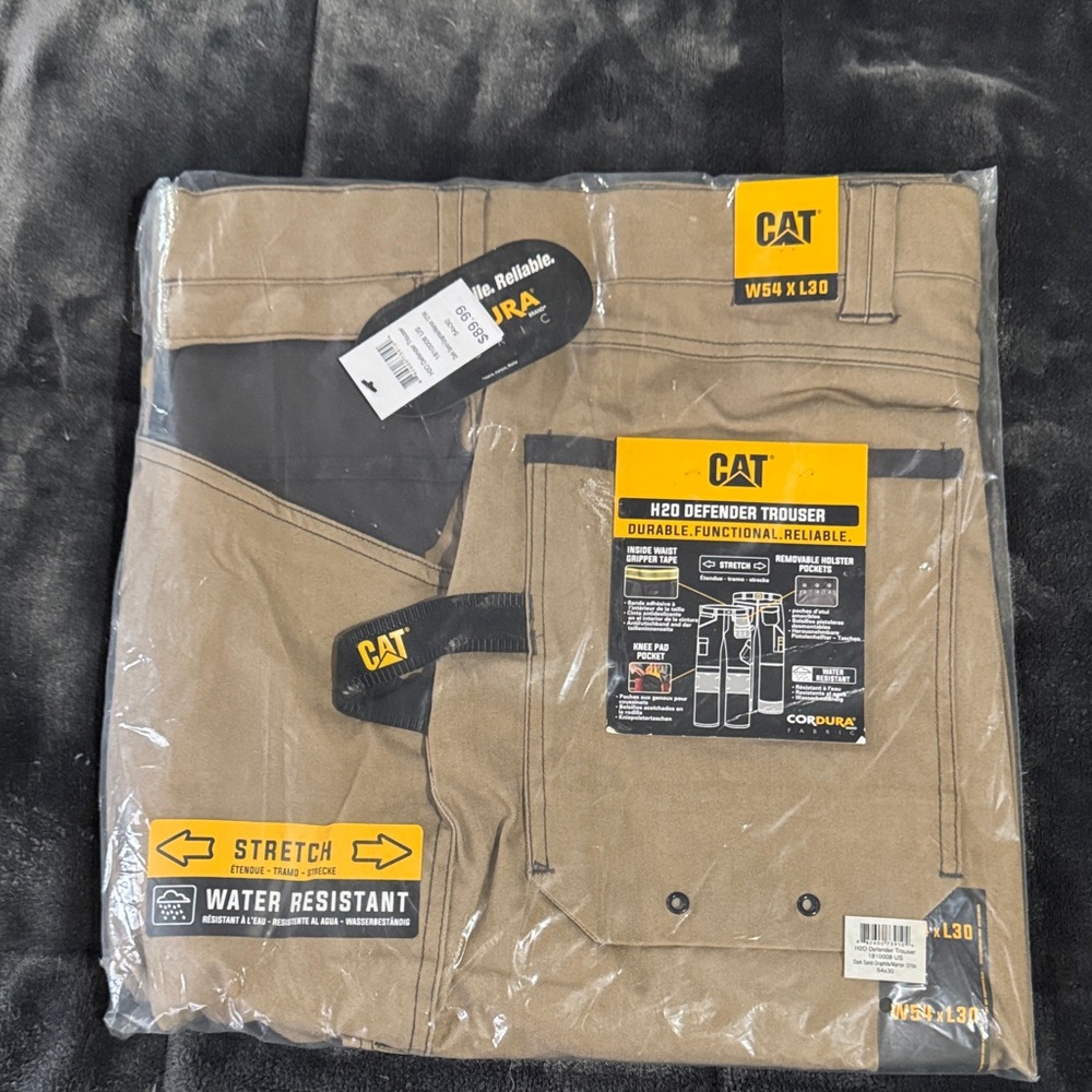 Caterpillar Men's Tan Cargo Pants